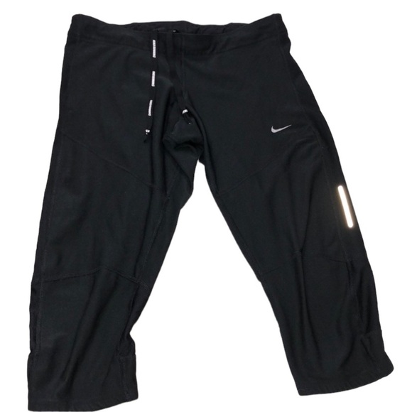 Nike dri fit small black crop fitness legging - Picture 1 of 4